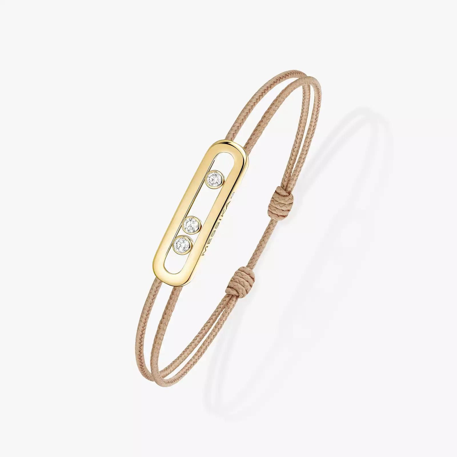 Messika CARE(S) Beige Cord Bracelet