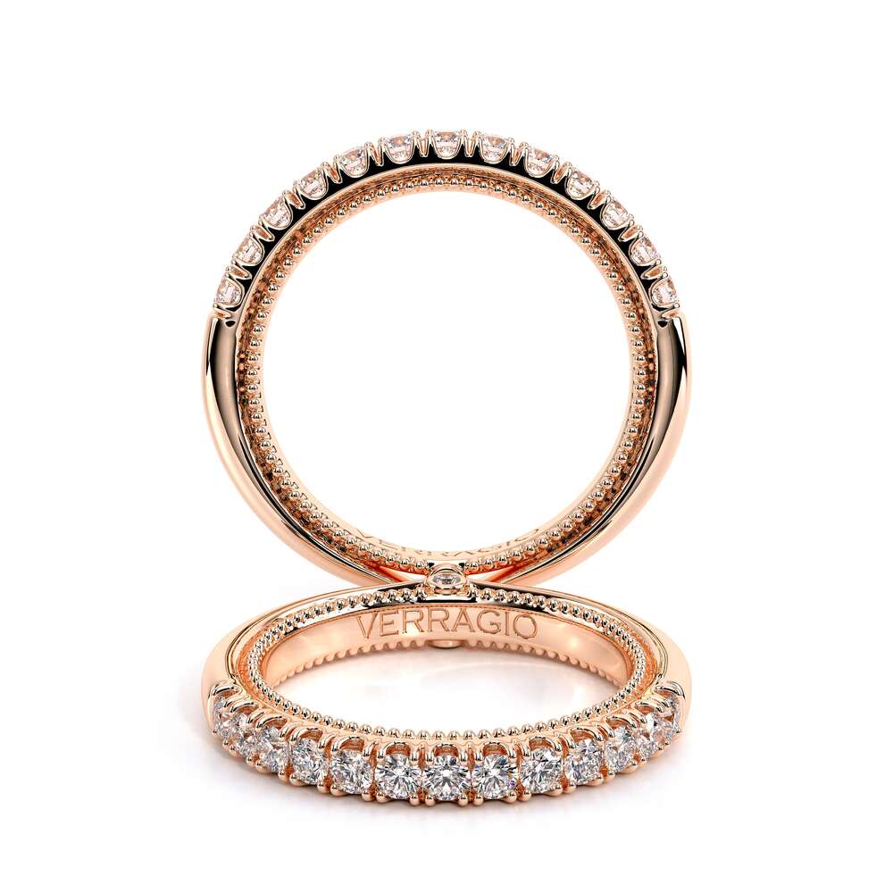 Couture-0418w-14k Rose Gold Wedding Band
