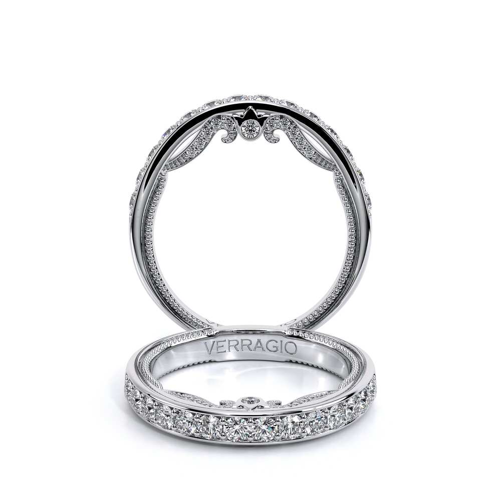 Insignia-7101w-14k White Wedding Band