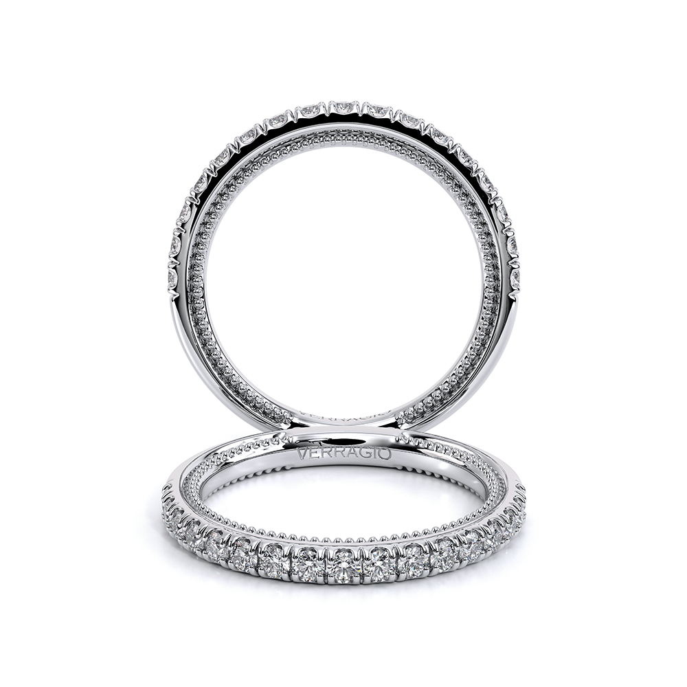 Couture-0486w-14k White Gold Wedding Band