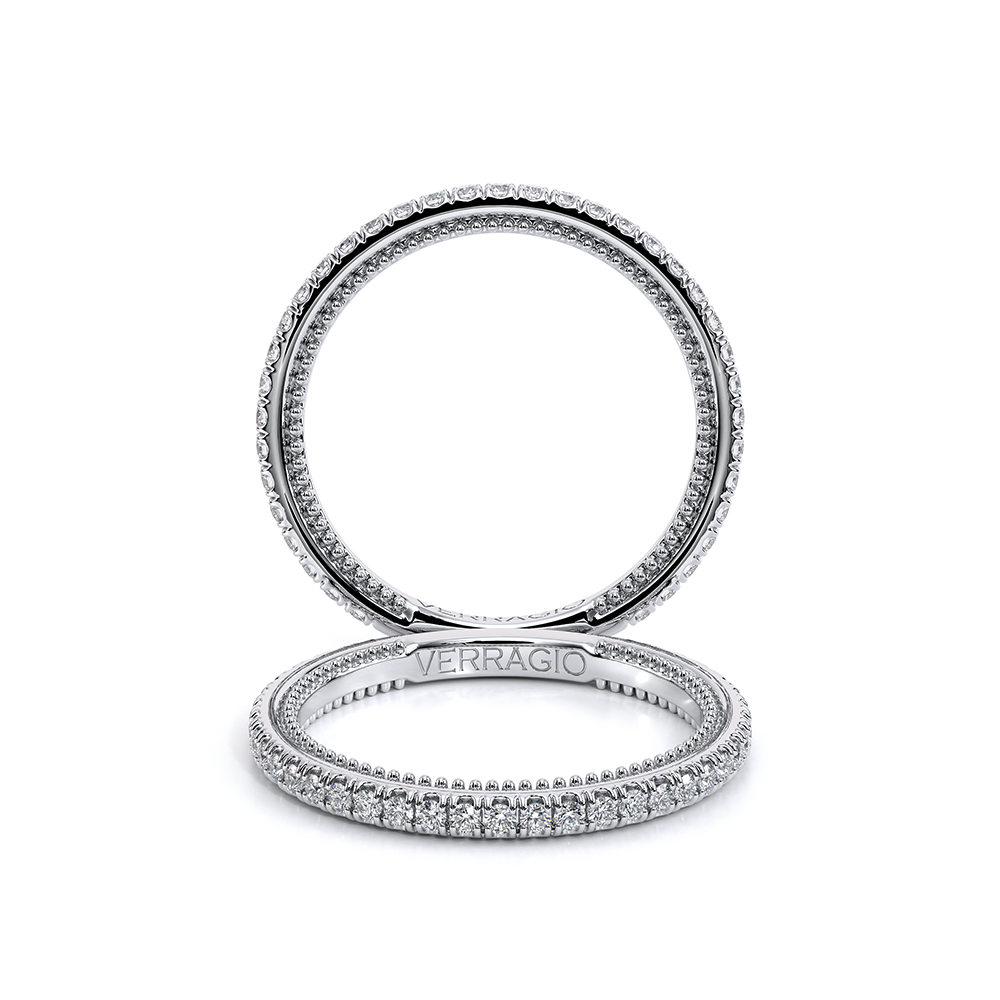 Couture-0487w-14k White Gold Wedding Band