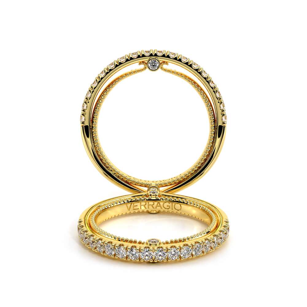 Couture-0426w-14k Yellow Gold Wedding Band