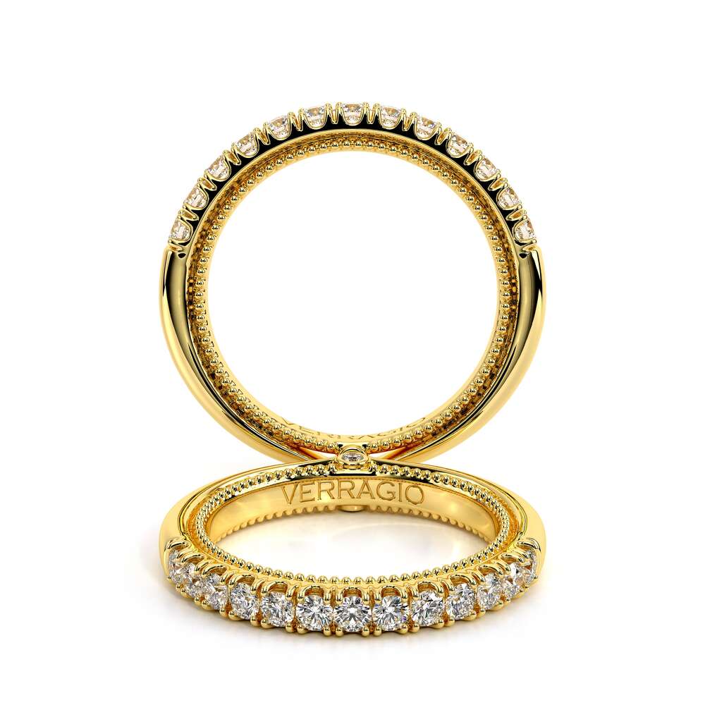 Couture-0418w-14k Yellow Gold Wedding Band