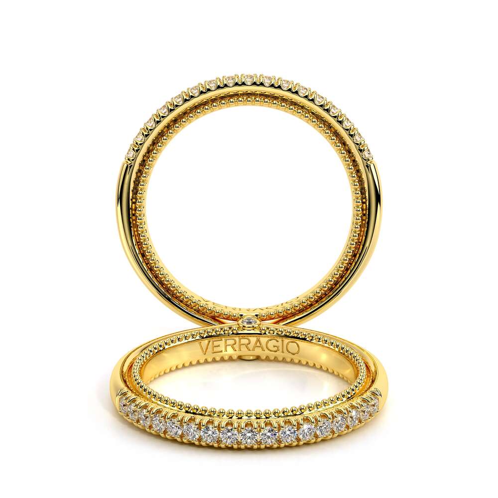 Couture-0420w-14k Yellow Gold Wedding Band