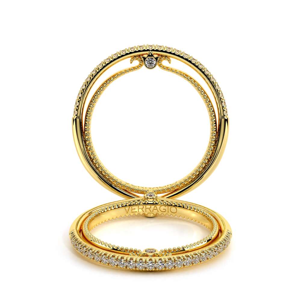 Couture-0421wsb-14k Yellow Gold Wedding Band