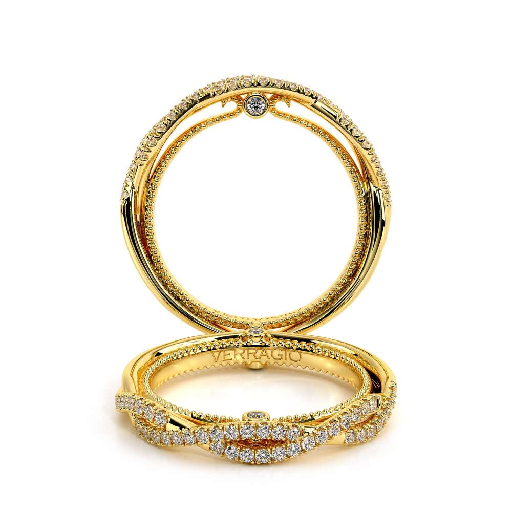 Couture-0423w-14k Yellow Gold Wedding Band