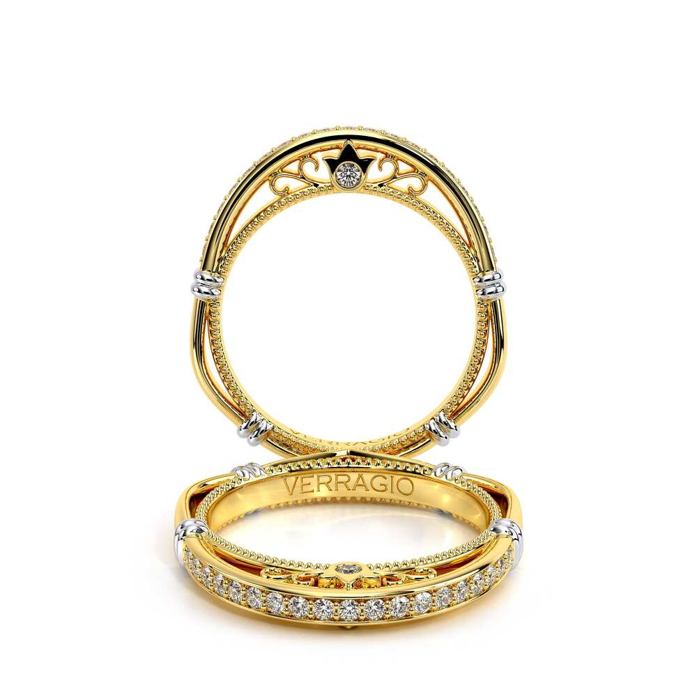 Parisian-157w-14k Yellow Gold Wedding Band