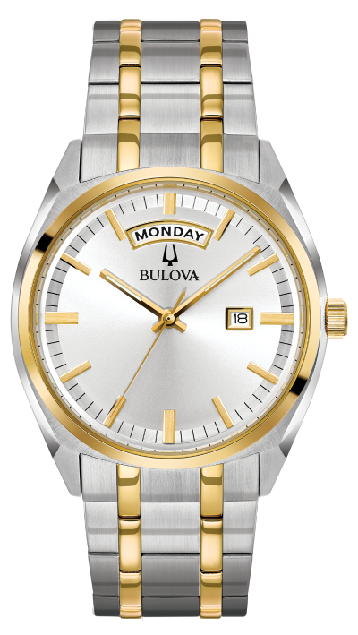 Bulova Men's Classic Surveyor Two-Tone Watch