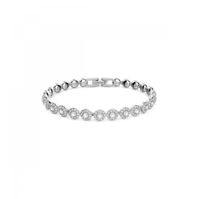 Swarovski® 'Angelic' Women's Base Metal Bracelet - Silver 5071173