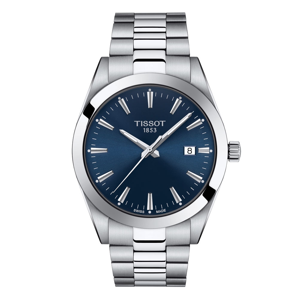 Tissot Gentleman Blue Dial Quartz Watch