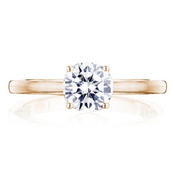 Coastal Crescent Round Solitaire