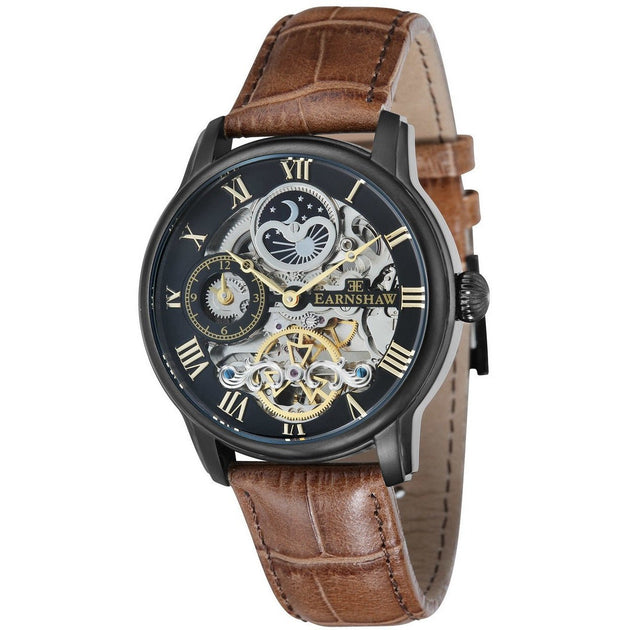 Thomas Earnshaw Longitude Automatic Black Brown