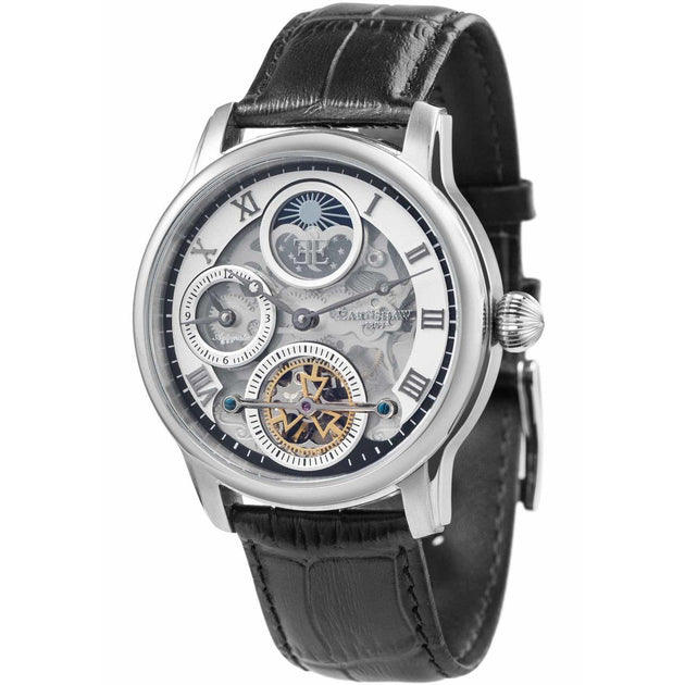 Thomas Earnshaw Longitude Shadow Automatic Black Silver