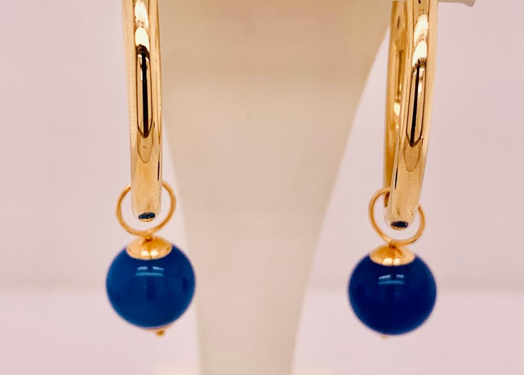 14K Gold Earring Charms