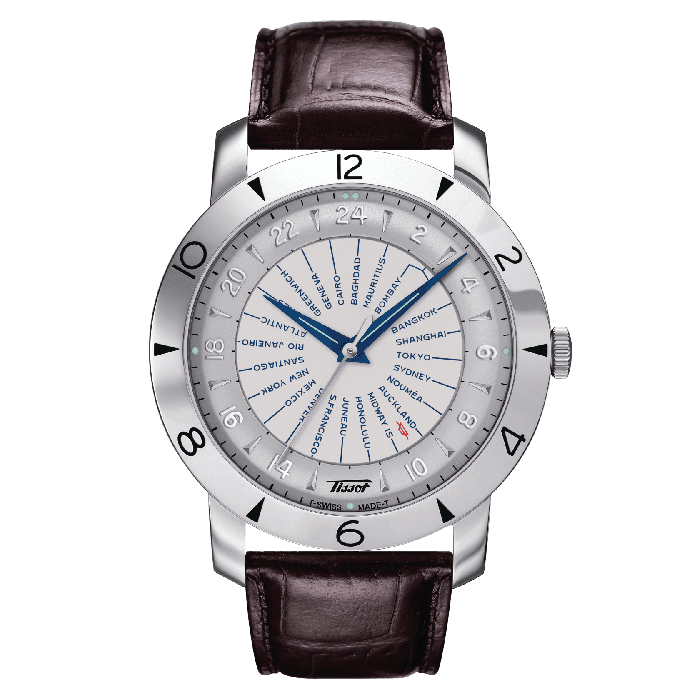 Tissot® Analogue 'Heritage Navigator 160th Anniversary' Men's Watch T0786411603700