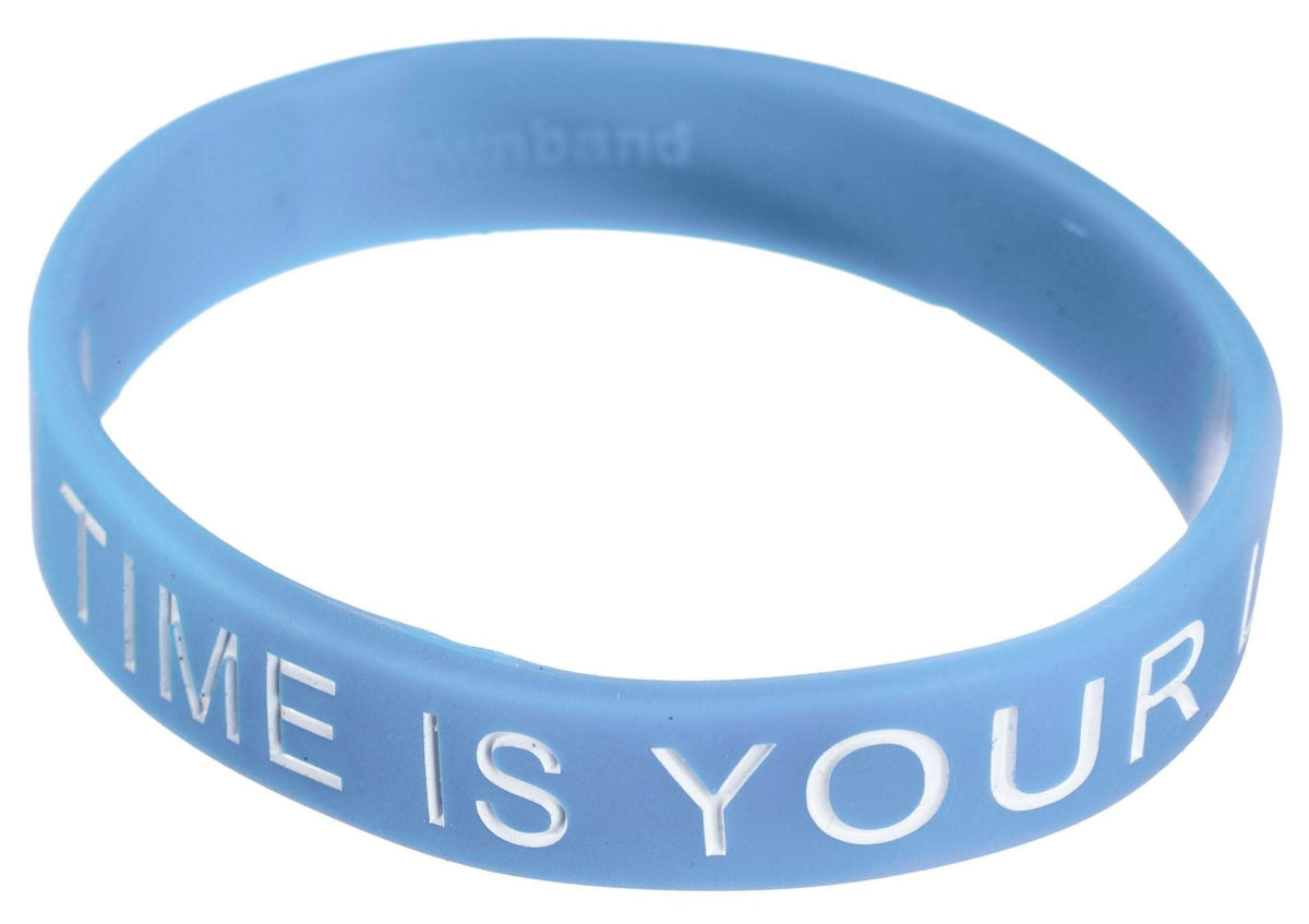 TIYL - Rubber Bracelet, Light Blue