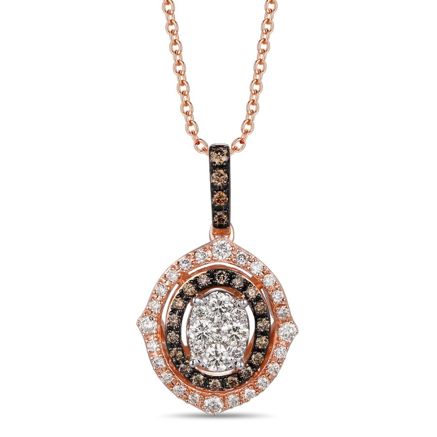 Le Vian Chocolate & Vanilla Diamond Pendant