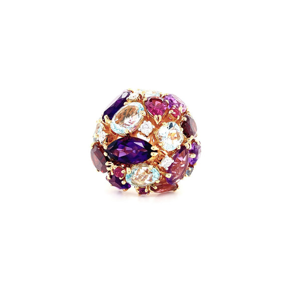 UGO Cala 18K Rose Gold Diamond Ring