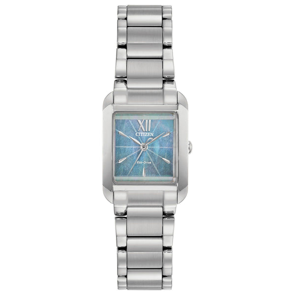 Citizen Eco-Drive L Collection Women's Blue Mother-of-Pearl Watch