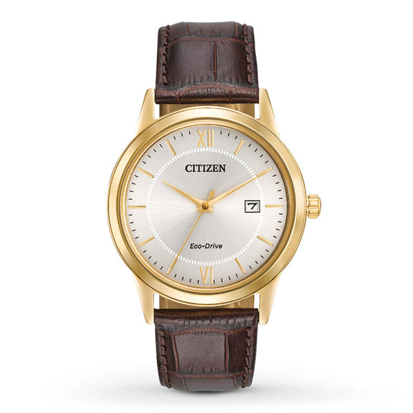 Citizen Eco-Drive Men's Corso Gold-Tone Strap Watch