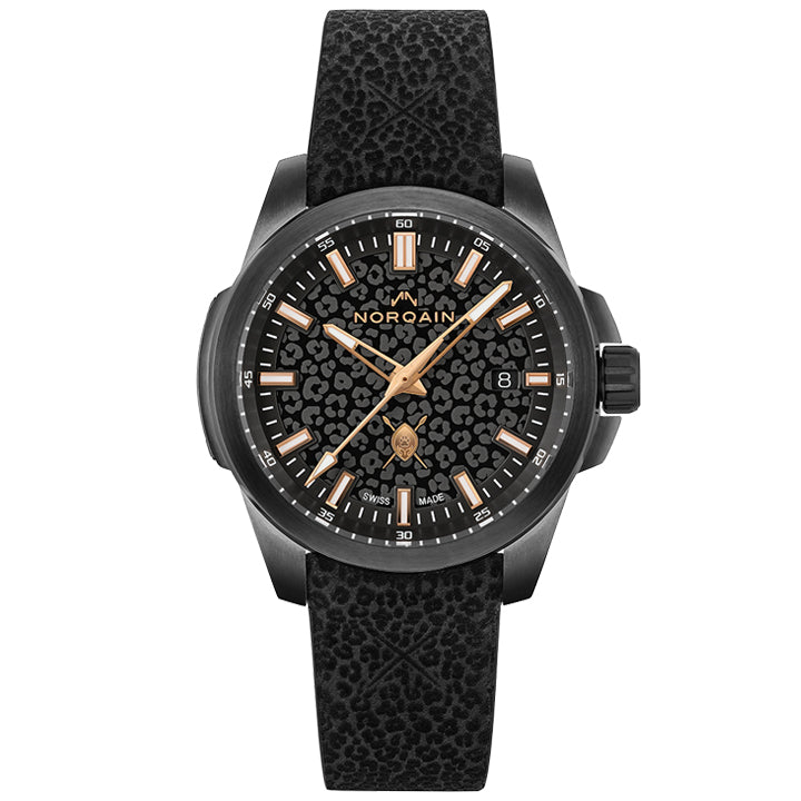 Norqain Independence x Hakuna Mipaka 40mm Black Leo - N3008.08B01.B01.R01