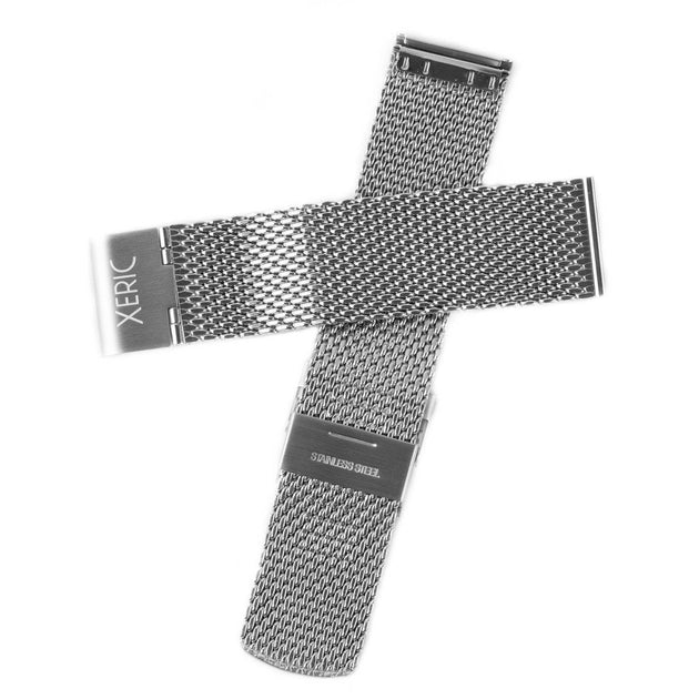 Xeric 22mm Silver Mesh Strap