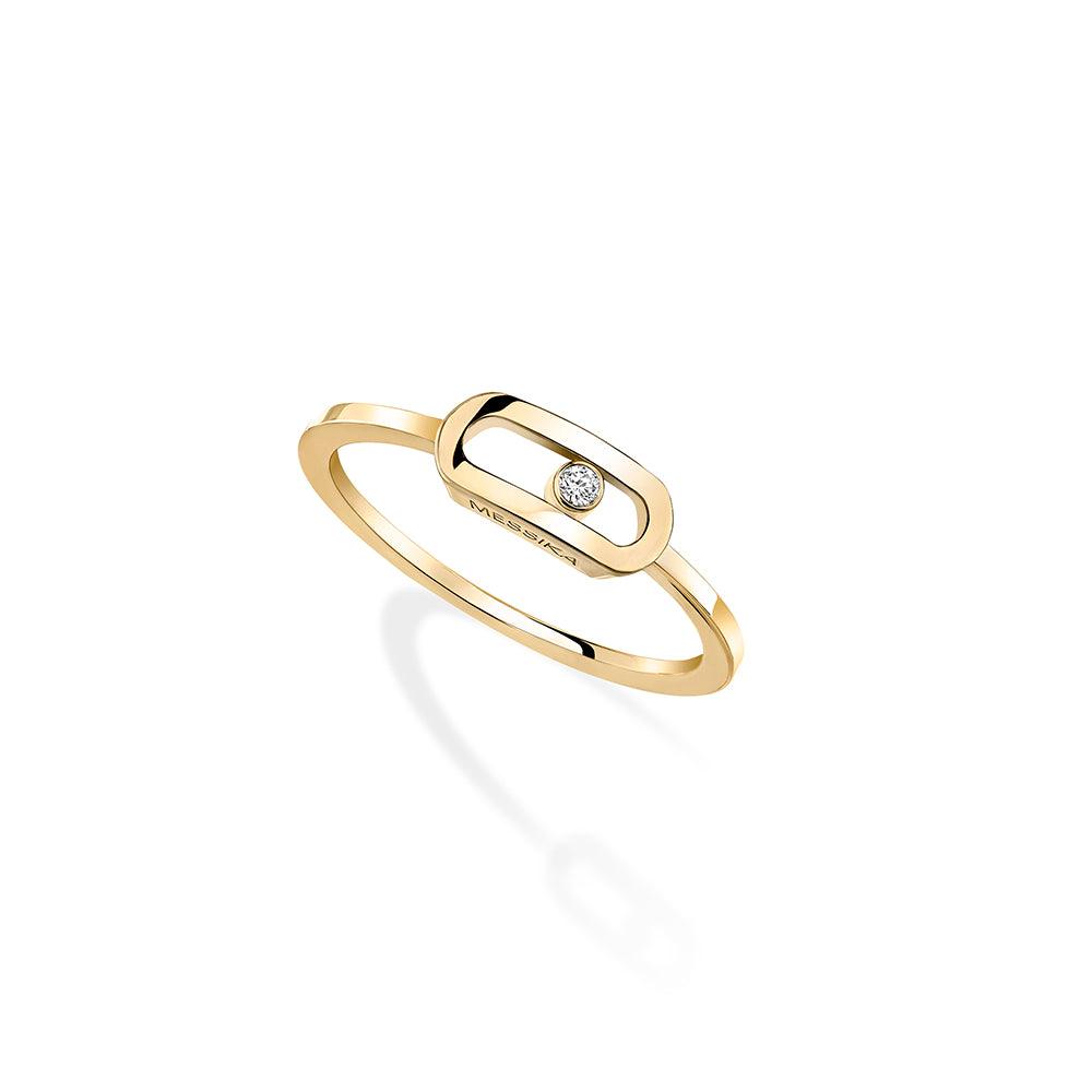 0.01ctw Yellow Gold Diamond Fashion Ring