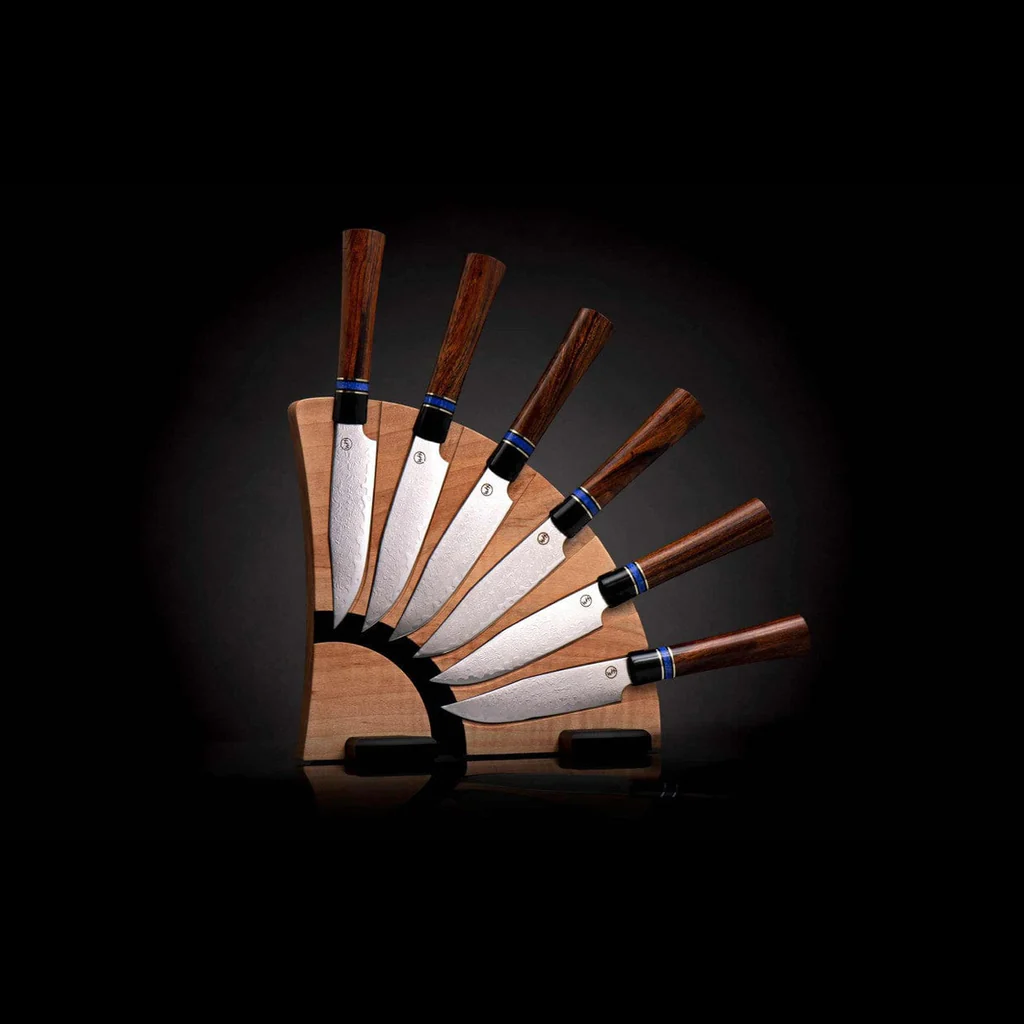 Kultro Gourmet - Ironwood/Maple Steak Knife Set